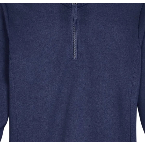 UltraClub Ladies' Coastal Pique Fleece Quarter-Zip