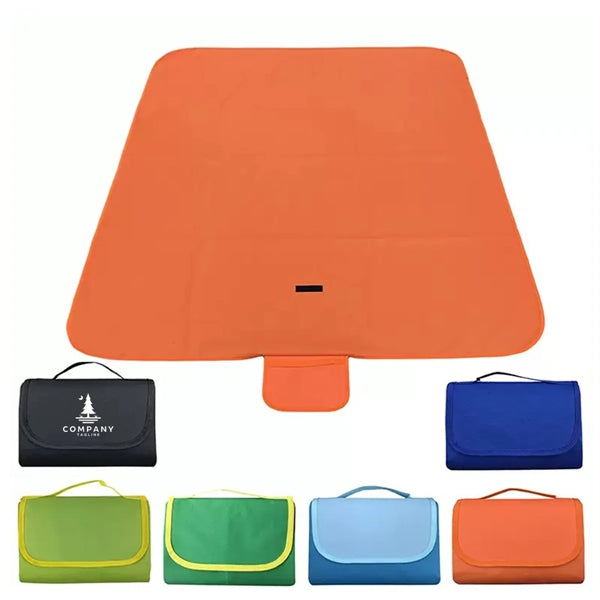 Roll Up Picnic Blanket With Carry Handle