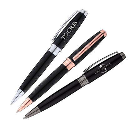 Hourglass Roller-Brass Cap-Off Rollerball