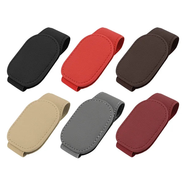 Magnetic Car Sun Visor Sunglasses Clip
