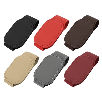 Magnetic Car Sun Visor Sunglasses Clip