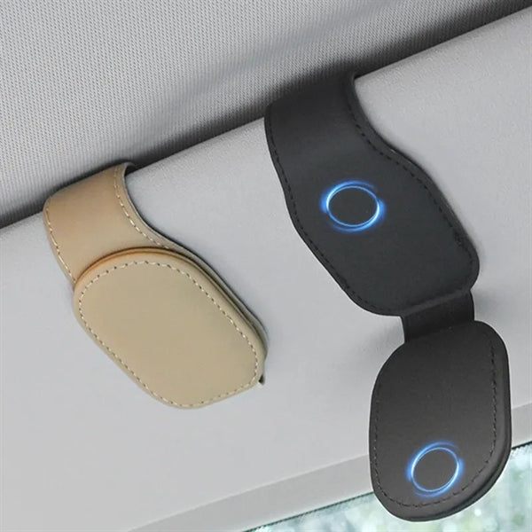 Magnetic Car Sun Visor Sunglasses Clip