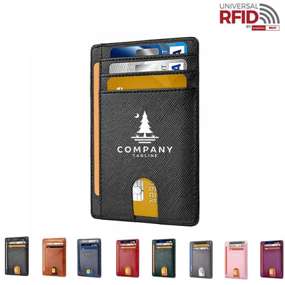 Rfid Blocking Slim Front Wallet
