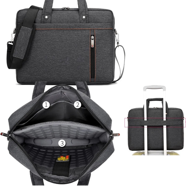 15.6 Inch Laptop Computer Carrying Briefcase Tote Bag