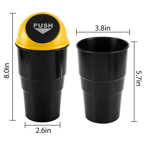 Custom Mini Car Trash Automotive Garbage Cans