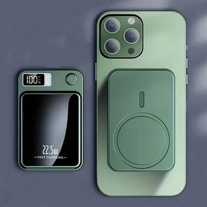 5000/10000mAh Mobile Magnetic Wireless Charging Power Bank