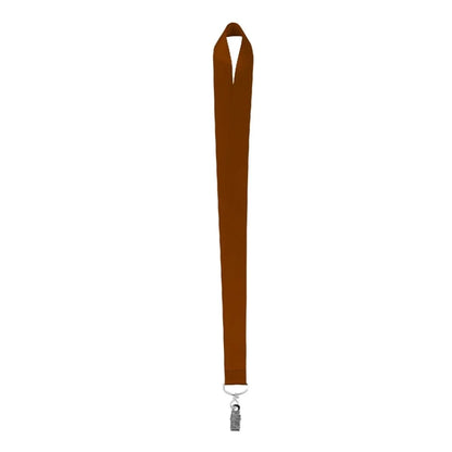 1" FULL COLOR DYE SUBLIMATED LANYARD W/ METAL BULLDOG CLIP