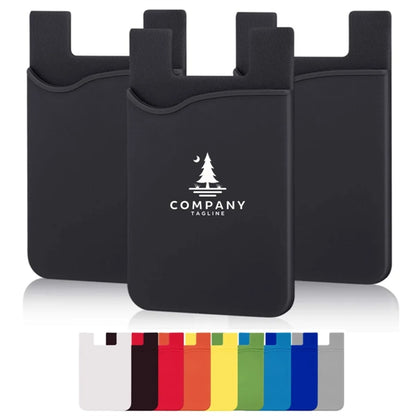 Silicone Adhesive Phone Wallet