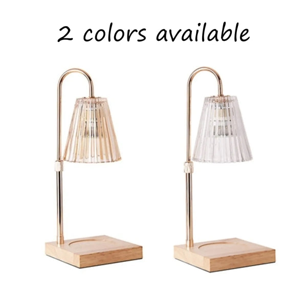 Adjustable Candle Warmer Lamp with Dimmer Timer