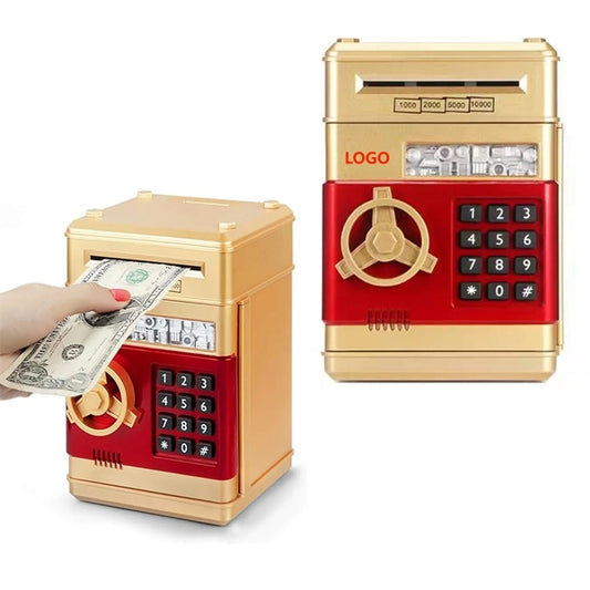 Cash Coin Password Piggy Bank For Kids Gift