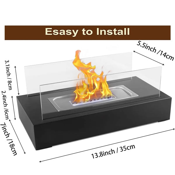 Portable Tabletop Fireplace