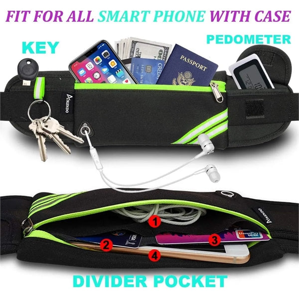 Running Belt Fanny Pack Phone Holder
