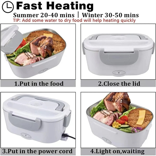 Electric Stainless Steel Lunch Box