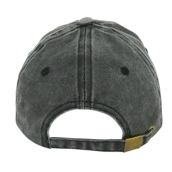 Washed Twill Cotton Baseball Cap