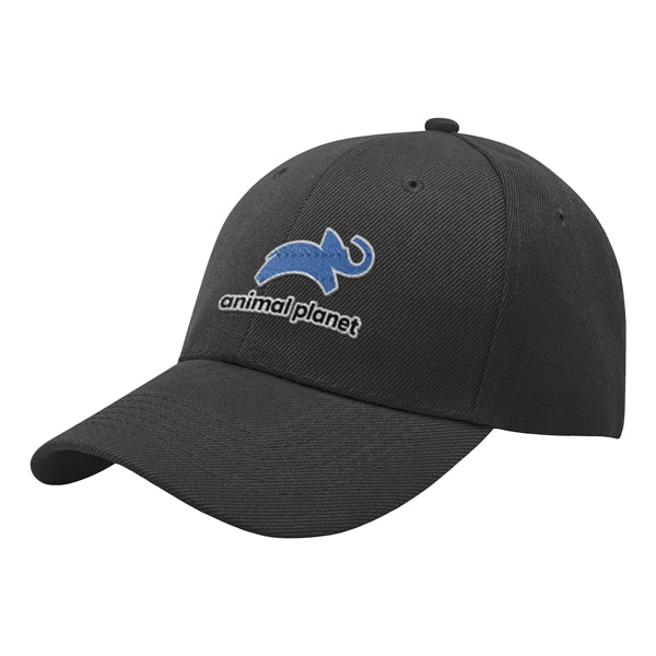 Buckle Closure Embroidered Baseball Cap