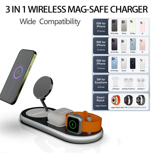 Wireless Charger 3 In 1