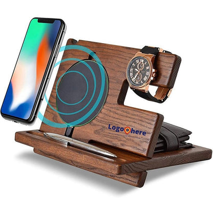 Wood Wireless Charger Stand