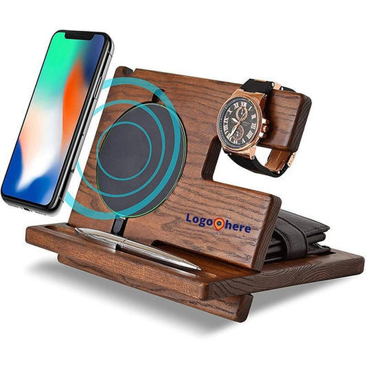 Wood Wireless Charger Stand