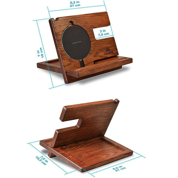 Wood Wireless Charger Stand