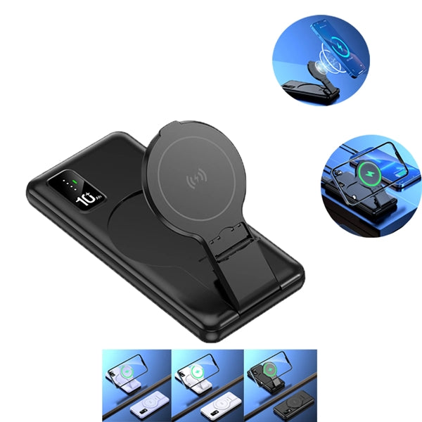 Foldable Magnetic Wireless Portable Charger