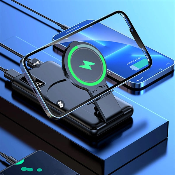 Foldable Magnetic Wireless Portable Charger