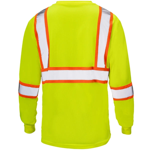 Hi-Viz Reflective Tape Safety Class 3 T-Shirt w/ Pocket