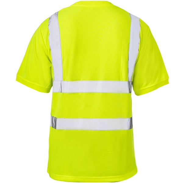 Class 2 High Visibility Reflective Safety Workwear T-Shirt