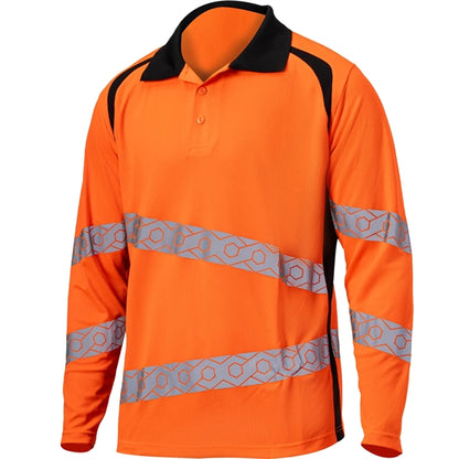 Hi-Viz Class 3 Segmented Breathable Safety Workwear Polo