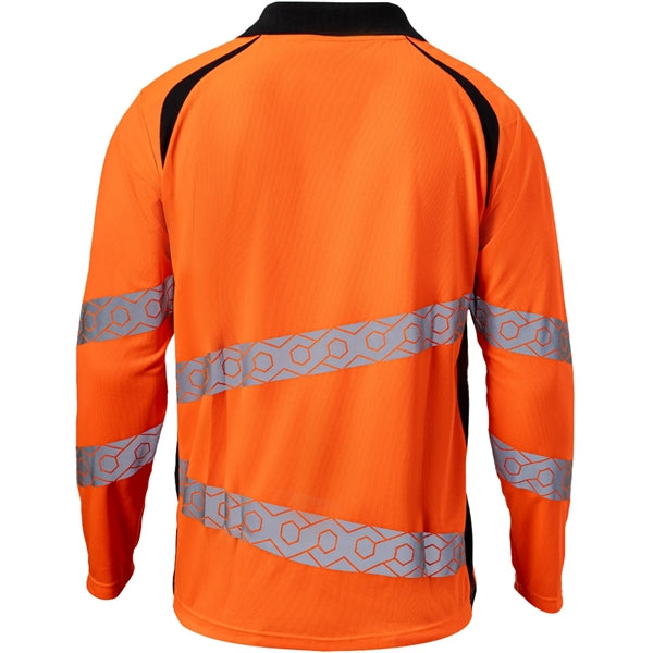 Hi-Viz Class 3 Segmented Breathable Safety Workwear Polo