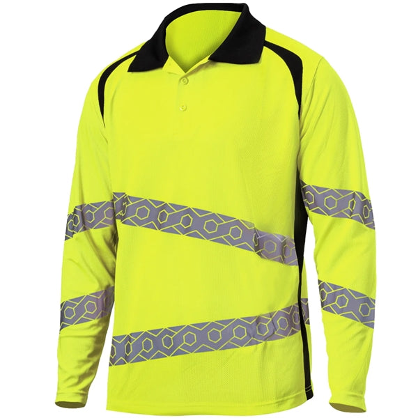 Hi-Viz Class 3 Segmented Breathable Safety Workwear Polo