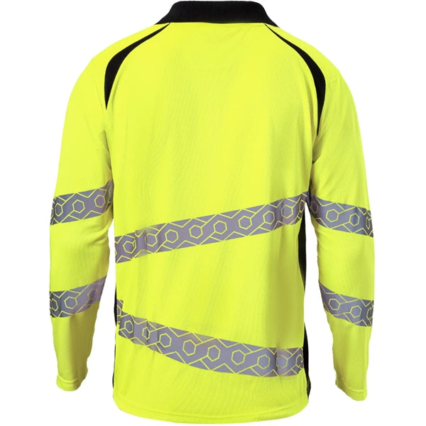 Hi-Viz Class 3 Segmented Breathable Safety Workwear Polo