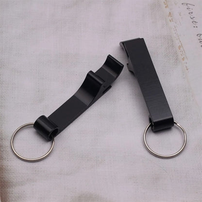 Colored Metal Bottle Opener Keychain