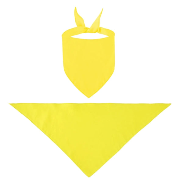 Solid Color Pet Bandanna