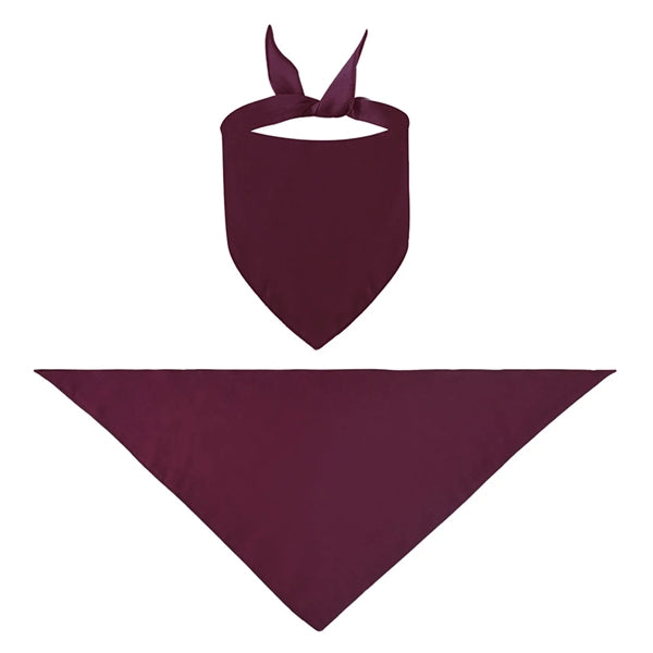 Solid Color Pet Bandanna