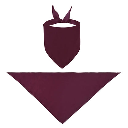 Solid Color Pet Bandanna