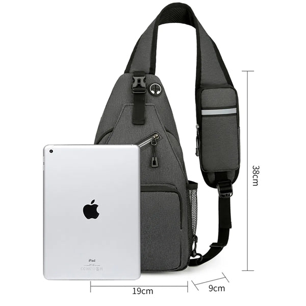 Enough Inventory Multipurpose Crossbody Shoulder Bag Daypack