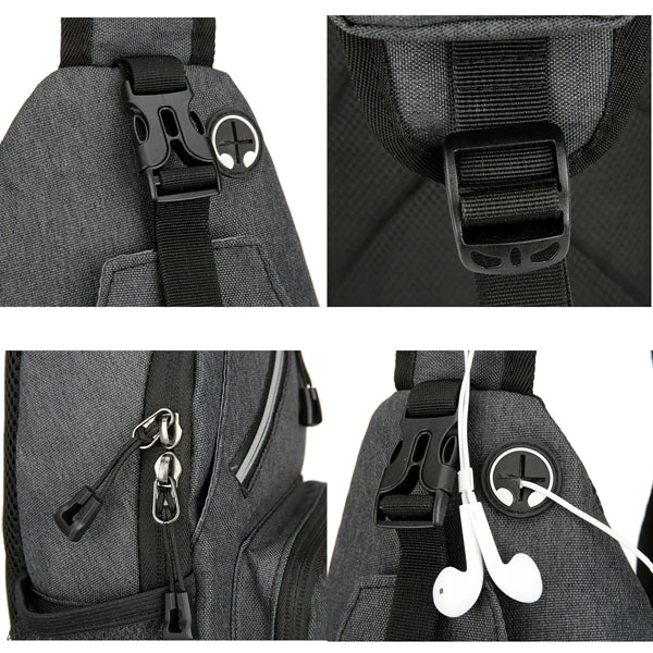 Enough Inventory Multipurpose Crossbody Shoulder Bag Daypack