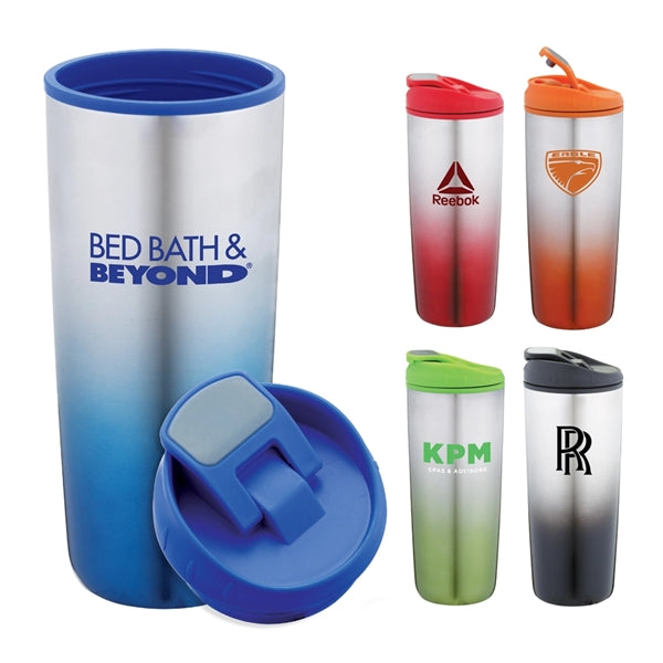 Chroma 18 oz Stainless Steel Tumbler w/Plastic Liner