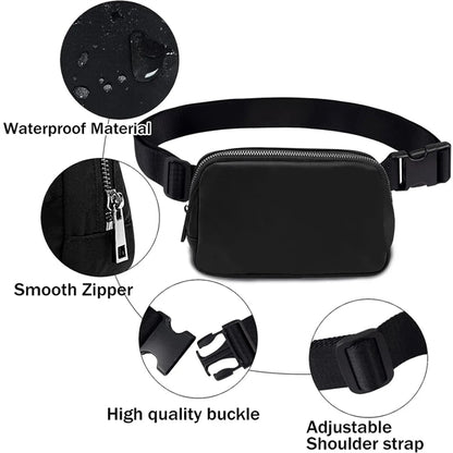 Fanny Pack Waist Bag for Travel & Festival, Men and women.