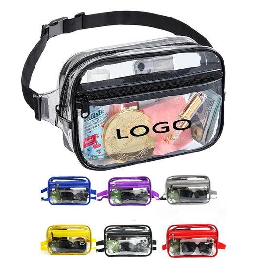 Clear Waist Bag Fanny Pack with Hands-Free Convenience