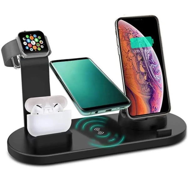 6-in-1 Wireless Charger Station