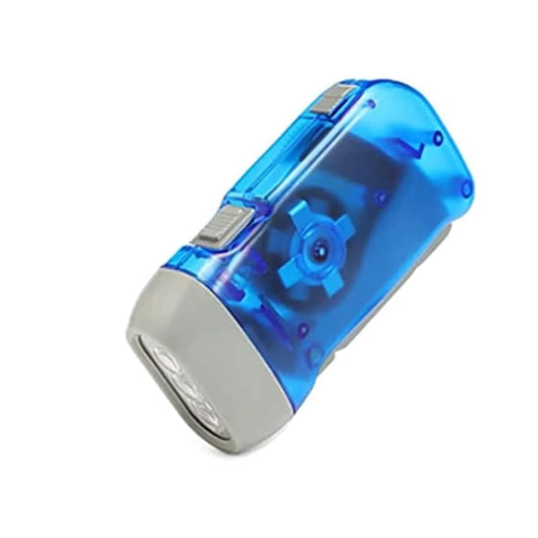 Battery-Free Outdoor Hand Crank Flashlight