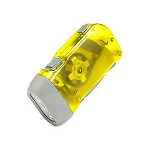 Battery-Free Outdoor Hand Crank Flashlight