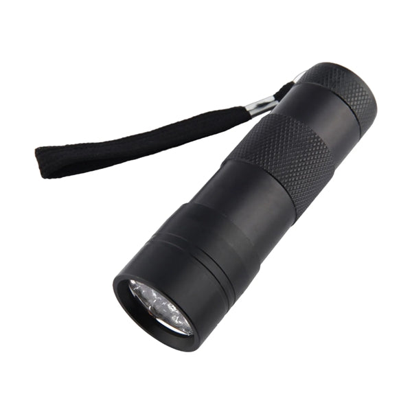 12 LED 395nm UV Mini Blacklight Flashlight