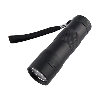 12 LED 395nm UV Mini Blacklight Flashlight