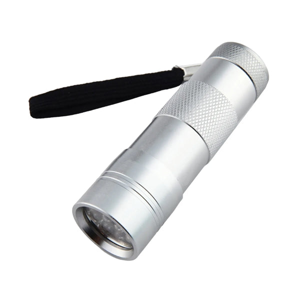 12 LED 395nm UV Mini Blacklight Flashlight