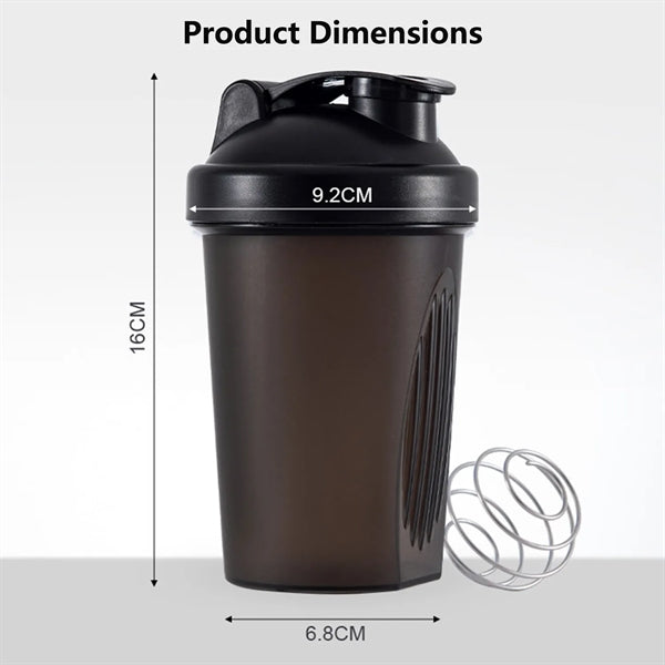 14-Ounce Shaker Bottle for Protein Shakes and Pre Workout