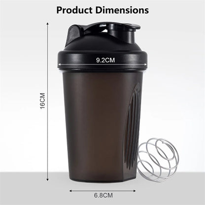 14-Ounce Shaker Bottle for Protein Shakes and Pre Workout