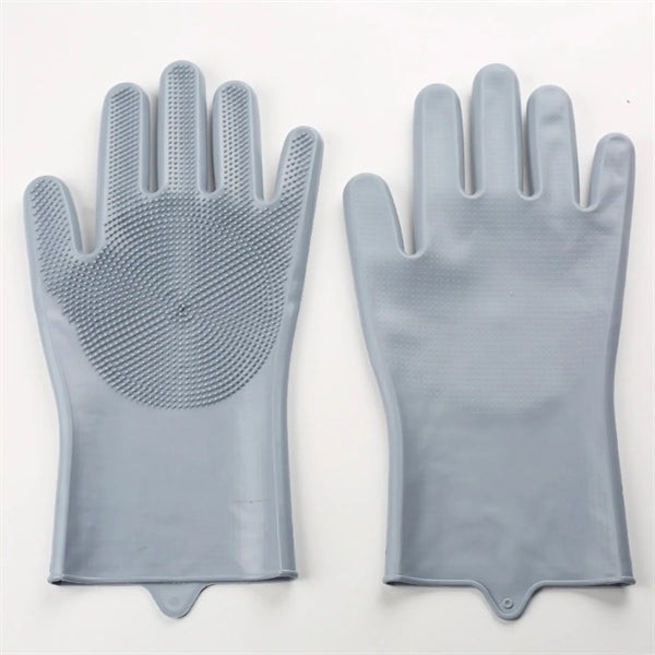 Multifunction Cleaning Gloves Dishwashing Pet Grooming Brush