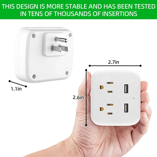 4-in-1 USB Wall Adapter